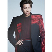 Universal Rm / Kım Namjooom Bts Dıcon Tablo Ahşap Poster Dekoratif KOD1443