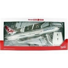 Herpa 613057 1/200 Ölçek, B777-300ER Turkish Airlines Tc-Izmir, Snapfit, Sergilemeye Hazır Model Yolcu Uçağı