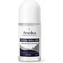 arsolea Doğal Koku Önleyici Roll-On Deodorant Erkek - Fresh Koku - 24 Saat Etkili - Tüm Cilt Tipleri