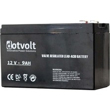 Dotvolt Dt 12V 9AH Bakımsız Kuru Akü