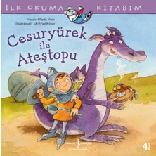 İş Bankası Kültür Yayınları Martin Klein'in Çocuk Öykü Cesuryürek İle Ateştopu İlk Okuma Kitabım 24 Sayfa Türkçe
