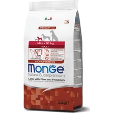 Monge Mini Adult Tek Proteinli Kuzulu Pirinçli Patatesli Yetişkin