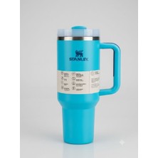 Stanley Quencher Pipetli Termos Bardak 1.18 Lt Mavi