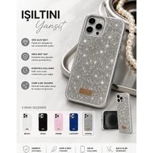 Jolita Xiaomi Note 15 Uyumlu Simli Parlak Mika Sert Telefon Kılıfı