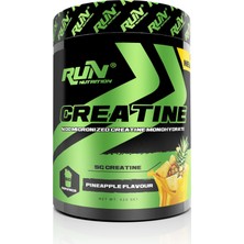Run Nutrition Ananas Aromalı Creatine 420G - 60 Servis - Toz İçerik Bilgisi ile Hediyeli