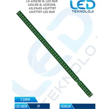 OEM Lg 43SM5B Tv LED Bar 2 Parca 43 Inc
