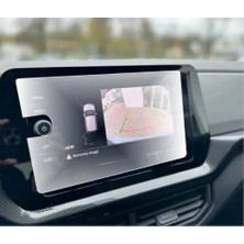 Yıldırım Store Tek Tuş 9h Nano Ekran Koruyucu Volkswagen T-Cross 8 Inç ile Uyumlu