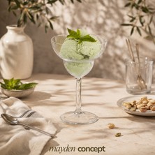 Mayden Concept Cam Görünümlü Kırılmaz Margarita Bardağı 350 ml Polikarbon Sunum ve Kokteyl Kadehi