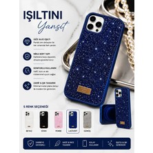 Jolita Samsung A07 Uyumlu Simli Parlak Mika Sert Telefon Kılıfı
