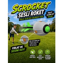 Besa 3D Ses Efektli Fırlatma Roketi – Açık Hava Oyuncağı