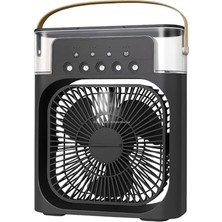 Die Grup Busstier Soğuk Buharlı Masaüstü Sulu Vantilatör Mini Hava Soğutucu Fan Su Hazneli Taşınabilir Kişisel Klima Sessiz USB Ofis Ev Oda Kullanımına Uygun