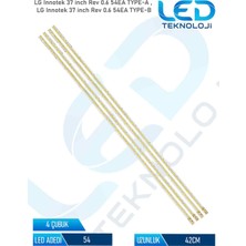 OEM Lg 37LE4500 Tv LED Bar 4 Parça 37 Inc