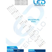 OEM Beko B40 Lb 4329 5 Parça 40 Inc Tv LED Bar