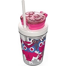 Die Grup Contigo Snack Atiştirmalik Tritan Bardak 350 Ml, Pembe