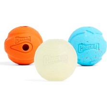 Die Grup Chuckit Gen 1 Köpek Top Seti, Orta Boy 6.4 cm Çap, Yüksek Sıçrama-Yüzen-Sağlam Top, 3'lü Paket