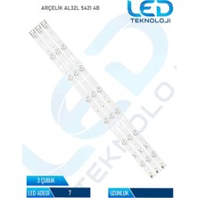 OEM Arçelik AL32L 5421 4b 3 Parça 32 Inc Tv LED Bar