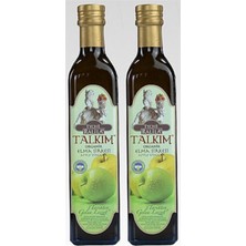 Ralila Organik Talkım Elma Sirkesi 500 ml - 2'li Paket Doğal ve Sağlıklı Alternatif