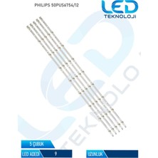 OEM Philips 50PUS6754/12 5 Parca 50 Inc Tv LED Bar
