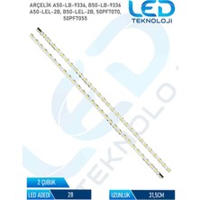 OEM Vestel 50PF7055 2 Parça 50 Inc Tv LED Bar