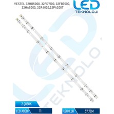 OEM Vestel 32FD7100 2 Parça 32 Inc Tv LED Bar