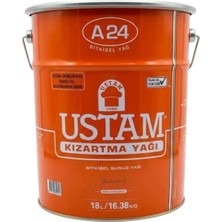 Ustam A24 Bitkisel Susuz Kızartma Yağı 18 L 16.38 kg (Teneke)