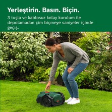 Bosch VisiMow100 Robotik Çim Biçme Makinesi (1x 4.0 Ah, Tek Akü) + Yedek Bıçak
