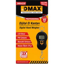 Premini Hassas Dijital El Kantarı 40 Kg, Elektronik Bavul Tartısı, Hafif ve Güvenilir