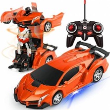 Mj Toys Ferrari Uzaktan Kumandalı Oyuncak Araba 22,5 cm 3+ Yaş İçin Robota Dönüşen Özellik