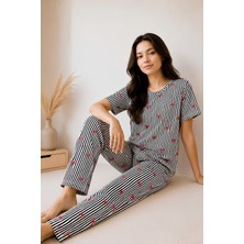 Modanino Kız Çocuk Milan Kumaş Pijama Takımı 8-16 Yaş 12700HC