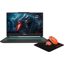 MSI  Msı Cyborg 15 A13UC-2087XTR506 I5-13420H 32GB 512SSD RTX3050 15.6" Fhd W11P Dizüstü Bilgisayar