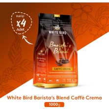 White Bird Caffe Crema Çekirdek Kahve 1000 gr – 4'lü Koli