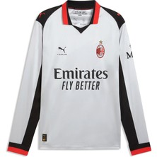 Puma Erkek Beyaz Puma Acm x Slam Jam Jersey Ls Ac Milan Uzun Kollu Forma