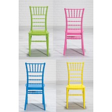 ModaLife Soho Home Mutfak Sandalyesi 4 Adet -Renkli