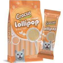 Crocus Tavuklu ve Bal Kabaklı Kedi Lolipop