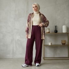 Miostil Pantolon Bol Paça-Bordo