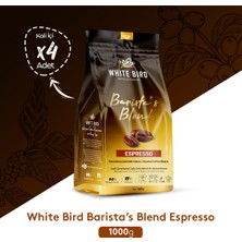 White Bird Espresso Çekirdek Kahve 1000 gr – 4'lü Koli