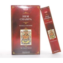 EkoAlışverişDünyam Hem Champa Masala Aromalı Çubuk Tütsü