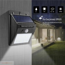 EkoAlışverişDünyam Hareket Sensörlü Solar Dış Mekan Lambası