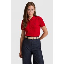 U.s. Polo Assn. Kadın Kırmızı Tişört Basic 50321818-VR030