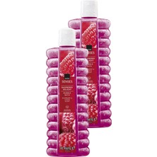 Avon Raspberry Delight Frambuaz ve Frenk Üzümü Kokulu Banyo Köpüğü 500  İkili Set