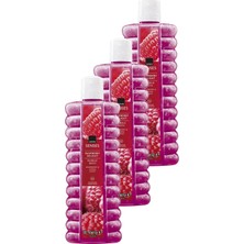 Avon Raspberry Delight Frambuaz ve Frenk Üzümü Kokulu Banyo Köpüğü 500 Ml. Üçlü Set