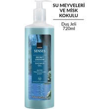 Avon Senses Nemlendirici Duş Jeli Su Meyveleri ve Musk Kokusu 720 ml Tüm Cilt Tipleri İçin