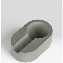 Smind Puro Küllüğü - Endüstriyel Minimalist 25MM Geniş Hazneli Ağır ve Oturaklı Küllük