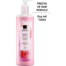 Avon Senses Sweet & Joyful Kremsi Duş Jeli Ferahlatıcı Etki 720 ml Tatlı Koku