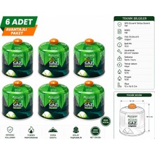 Orcamp 450 gr Kamp Kartuş Tüpü 6 Lı