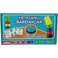 EkoAlışverişDünyam Heyecanlı Bardaklar Oyunu
