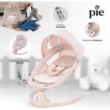 Huggy Pie Yenidoğana Uygun Otomatik Sallanabilir Kumandalı Bluetooth Müzikli Ana Kucağı