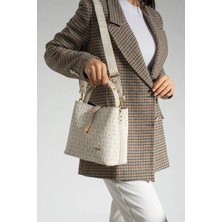 Just Polo Kadın Orta Boy Su Geçirmez Günlük Şık El ve Omuz Çantası Ebat 23 x 18 cm Shoulder Bag