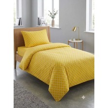 Erca Home Tekstil Ürünleri Ranforce Pamuklu Kumaş Tek Kişilik Nevresim Takımı / 160X200