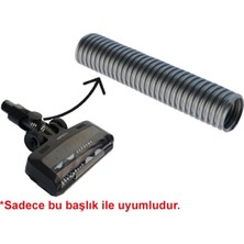 Sekaparts Karaca Uyumlu Vantuz Power Up Pro Şarjlı Dikey Süpürge Emici Başlık Ara Hortumu